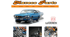 Desktop Screenshot of maveco.com.br